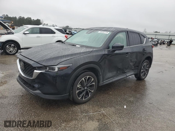 2023 Mazda CX-5 S Premium with VIN JM3KFBDM0P0227531, listed as a Copart auction lot 48333175 with 20,814 mi miles and Salvage Title. Bid and sale history available at DreamBid. Image 1.