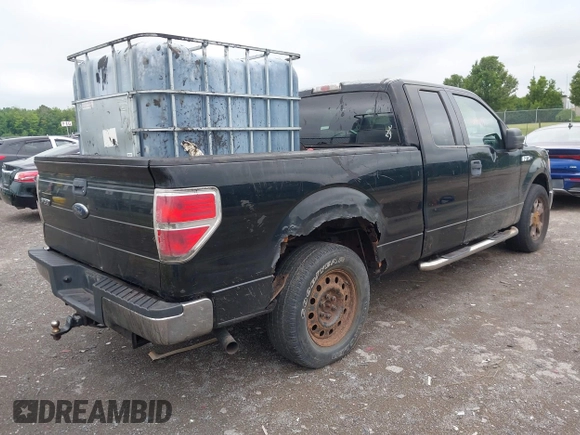 2009 Ford F-150 STX with VIN 1FTRX14869FA31269, listed as a IAAI auction lot 42633034 with 134,813 mi miles and . Bid and sale history available at DreamBid. Image 4.