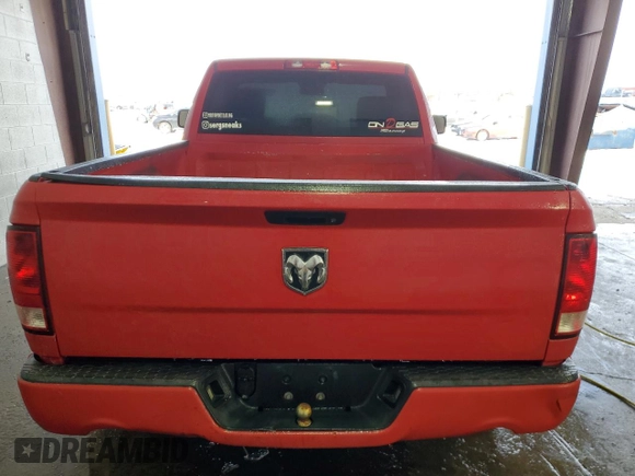 2013 Ram 1500 Express with VIN 3C6JR6AT2DG572606, listed as a Copart auction lot 45458575 with 176,191 mi miles and Salvage title. Bid and sale history available at DreamBid. Image 6.