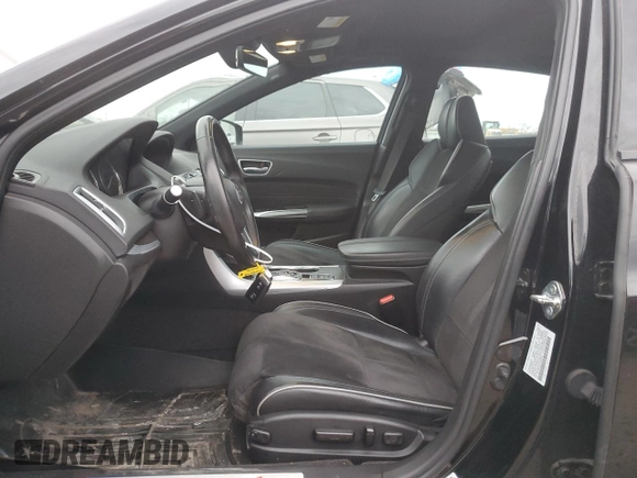 2019 Acura TLX w/A-Spec Pkg with VIN 19UUB3F6XKA005021, listed as a Copart auction lot 46462965 with 84,381 mi miles and Salvage title. Bid and sale history available at DreamBid. Image 7.
