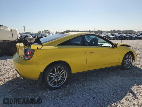2002 Toyota Celica GT z VIN JTDDR32T520124042, wystawiony jako Copart lot #73662324 z przebiegiem 249 049 mil mil oraz Szkoda całkowita • Salvage title. Historia ofert i sprzedaży dostępna na DreamBid. Obrazek 3.