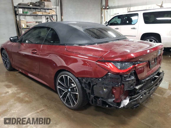 2023 BMW 4 Series 430i xDrive with VIN WBA43AT00PCL85060, listed as a Copart auction lot 44285914 with 11,394 mi miles and . Bid and sale history available at DreamBid. Image 2.