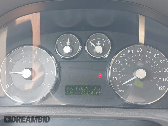 2007 Mercury Milan Premier with VIN 3MEHM02107R613757, listed as a IAAI auction lot 42732989 with 130,400 mi miles and . Bid and sale history available at DreamBid. Image 7.