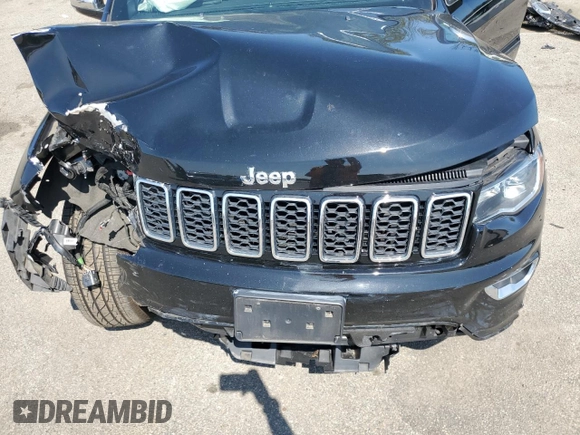 2020 Jeep Grand Cherokee Limited with VIN 1C4RJFBG7LC150224, listed as a Copart auction lot 59546425 with 51,296 mi miles and Salvage title. Bid and sale history available at DreamBid. Image 12.
