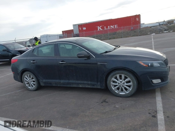 2015 Kia Optima EX with VIN 5XXGN4A78FG363351, listed as a IAAI auction lot 41829791 with 126,501 mi miles. Bid and sale history available at carsss.com. Image 13.
