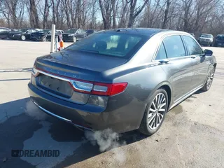 2017 Lincoln Continental with VIN 1LN6L9TP2H5606988, listed as a IAAI auction lot 41516925 with 114,189 mi miles and . Bid and sale history available at DreamBid. Image 4.