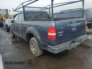 2005 Ford F-150 XLT with VIN 1FTPX14525FA80203, listed as a Copart auction lot 50948815 with 128,080 mi miles and Clean Title. Bid and sale history available at carsss.com. Image 2.