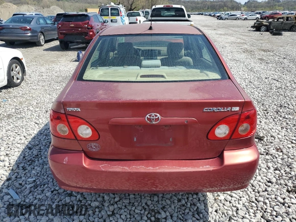 2005 Toyota Corolla CE with VIN 1NXBR32E75Z392172, listed as a Copart auction lot 52609435 with 139,831 mi miles and Salvage Title. Bid and sale history available at DreamBid. Image 6.