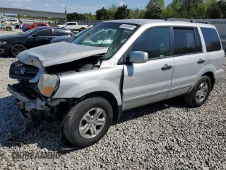 2003 Honda Pilot EX z VIN 2HKYF18533H516786, wystawiony jako Copart lot #52696365 z przebiegiem Nie podano mil oraz Szkoda całkowita • Salvage title. Historia ofert i sprzedaży dostępna na DreamBid. Obrazek 1.