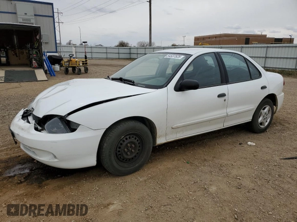 2003 Chevrolet Cavalier with VIN 1G1JC52F737379724, listed as a Copart auction lot 54537525 with 130,555 mi miles and Salvage Title. Bid and sale history available at DreamBid. Image 1.