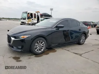 2022 Mazda 3 2.0 with VIN 3MZBPAA7XNM307392, listed as a Copart auction lot 53713675 with 47,864 mi miles and Salvage title. Bid and sale history available at DreamBid. Image 1.
