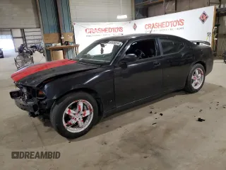 2008 Dodge Charger Police with VIN 2B3KA43H38H314362, listed as a Copart auction lot 57035814 with 183,364 mi miles and Salvage Title. Bid and sale history available at carsss.com. Image 1.
