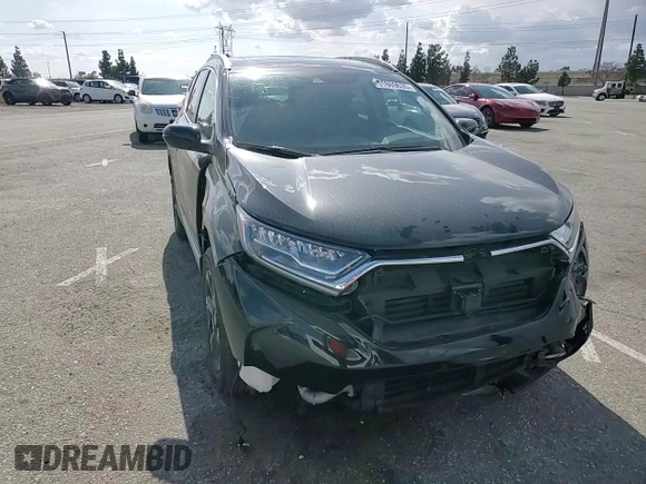 2017 Honda CR-V Touring with VIN 2HKRW1H99HH515480, listed as a Copart auction lot 51869635 with 24,393 mi miles and Salvage Title. Bid and sale history available at carsss.com. Image 11.