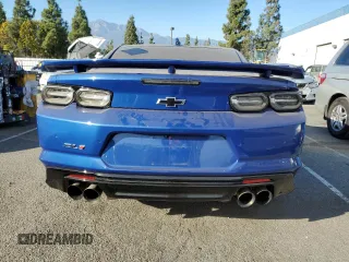 2022 Chevrolet Camaro ZL1 with VIN 1G1FJ1R68N0104269, listed as a Copart auction lot 75497734 with 14,083 mi miles and Salvage Title. Bid and sale history available at carsss.com. Image 6.