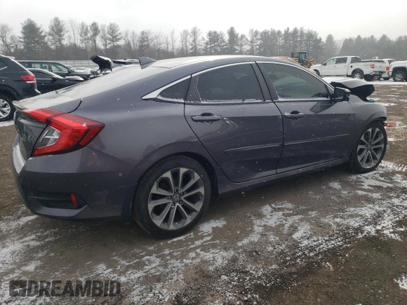 2017 Honda Civic Sedan EX-L with VIN 2HGFC1F72HH645642, listed as a Copart auction lot 46024185 with 108,582 mi miles and Salvage Title. Bid and sale history available at carsss.com. Image 3.