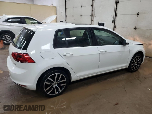 2016 Volkswagen Golf TSI S z VIN 3VW217AU9GM030165, wystawiony jako Copart lot #45112605 z przebiegiem 44 422 mil mil oraz Szkoda całkowita • Salvage title. Historia ofert i sprzedaży dostępna na DreamBid. Obrazek 3.