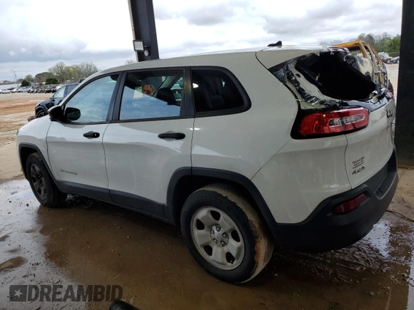 2014 Jeep Cherokee Sport with VIN 1C4PJMAB9EW303088, listed as a Copart auction lot 50987825 with 0 mi miles and Salvage Title. Bid and sale history available at carsss.com. Image 2.