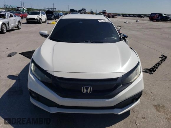 2019 Honda Civic Sport with VIN 19XFC2F81KE049938, listed as a Copart auction lot 52712405 with 150,985 mi miles and Salvage Title. Bid and sale history available at DreamBid. Image 5.