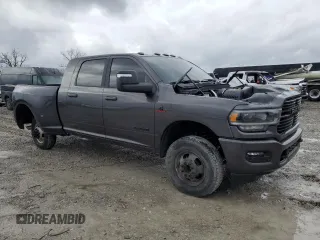2024 Ram 3500 Laramie with VIN 3C63RRML8RG220255, listed as a Copart auction lot 85266064 with 4,901 mi miles and Salvage Title. Bid and sale history available at carsss.com. Image 4.