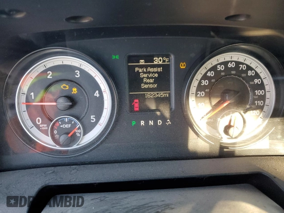 2014 Ram 2500 Tradesman with VIN 3C6UR5CLXEG105956, listed as a Copart auction lot 49177895 with 162,345 mi miles and Salvage title. Bid and sale history available at DreamBid. Image 9.