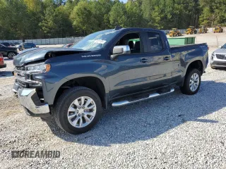 2020 Chevrolet Silverado 1500 LT with VIN 1GCRYDED1LZ155210, listed as a Copart auction lot 74207084 with 0 mi miles and Salvage Title. Bid and sale history available at carsss.com. Image 1.