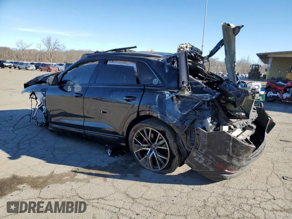 2021 Audi Q8 Prestige с VIN WA1FVAF18MD017171, выставлен на аукционе Copart как лот 41645255 с пробегом Не указан миль и Списание • Salvage title. История ставок и продаж доступна на DreamBid. Изображение 2.