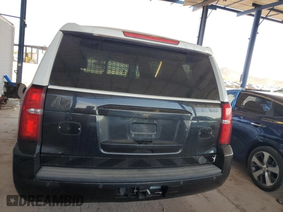 2015 Chevrolet Tahoe Commercial with VIN 1GNSK3EC6FR584004, listed as a Copart auction lot 53166265 with Not provided miles and Salvage title. Bid and sale history available at DreamBid. Image 6.