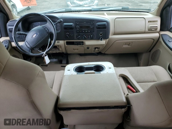 2005 Ford F-250 XL z VIN 1FTSW21P05EB77091, wystawiony jako Copart lot #59380265 z przebiegiem 158 934 mil mil oraz Nie do naprawy • Non repairable. Historia ofert i sprzedaży dostępna na DreamBid. Obrazek 8.