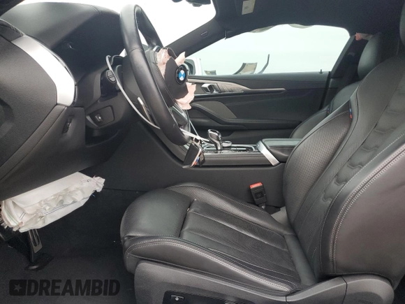 2024 BMW 8 Series M850i xDrive with VIN WBABC4C07RCP91011, listed as a Copart auction lot 42949665 with Not Provided miles and Salvage Title. Bid and sale history available at DreamBid. Image 7.