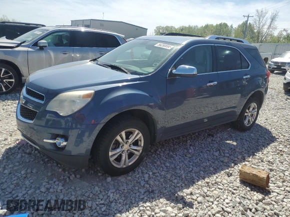 2011 Chevrolet Equinox 2LT z VIN 2CNFLNEC8B6290740, wystawiony jako Copart lot #56280895 z przebiegiem 129 757 mil mil oraz Czysty tytuł • Clean title. Historia ofert i sprzedaży dostępna na DreamBid. Obrazek 1.