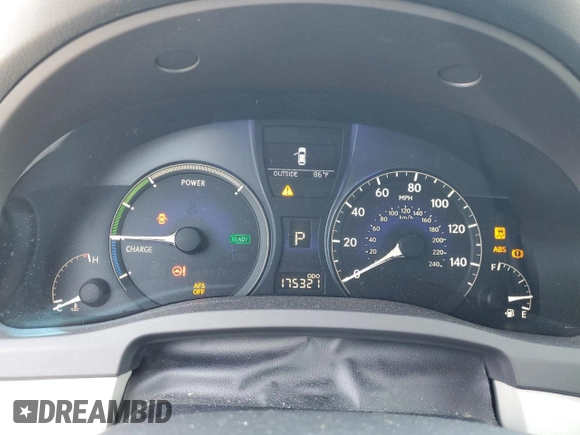 2011 Lexus RX 450h with VIN JTJBC1BA2B2421668, listed as a Copart auction lot 62427415 with 175,321 mi miles and Salvage title. Bid and sale history available at DreamBid. Image 9.