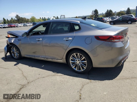 2017 Kia Optima SX Limited with VIN 5XXGV4L26HG138933, listed as a Copart auction lot 55078945 with 53,175 mi miles and Salvage title. Bid and sale history available at DreamBid. Image 2.