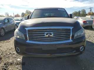 2011 Infiniti QX56 8-passenger with VIN JN8AZ2NC0B9301783, listed as a Copart auction lot 76326614 with 111,861 mi miles and Clean Title. Bid and sale history available at carsss.com. Image 5.