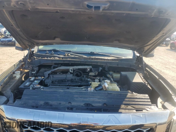 2016 Nissan Titan XD S with VIN 1N6AA1F40GN514555, listed as a Copart auction lot 46584855 with 312,334 mi miles and Salvage Title. Bid and sale history available at carsss.com. Image 11.