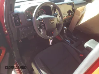 2025 Nissan Frontier SV with VIN 1N6ED1EJ0SN618133, listed as a Copart auction lot 41854885 with 853 mi miles and Salvage title. Bid and sale history available at DreamBid. Image 8.