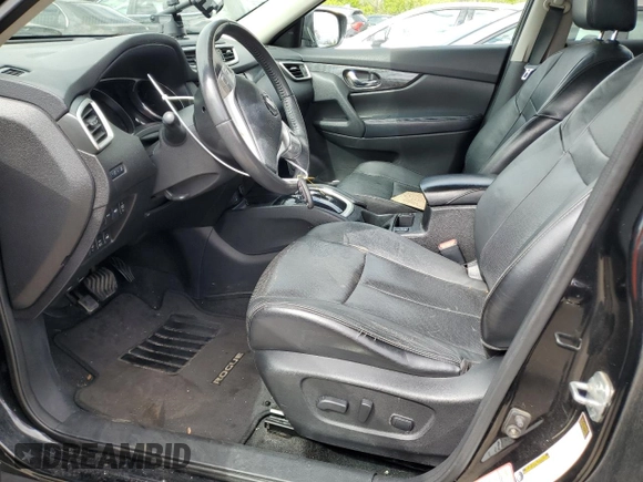 2014 Nissan Rogue SL with VIN 5N1AT2MV5EC780205, listed as a Copart auction lot 49141294 with 180,090 mi miles and Salvage Title. Bid and sale history available at carsss.com. Image 7.