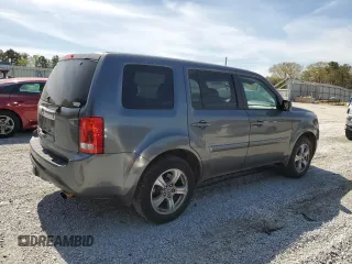 2012 Honda Pilot EX-L with VIN 5FNYF3H55CB023816, listed as a Copart auction lot 49869225 with 275,001 mi miles and Salvage Title. Bid and sale history available at DreamBid. Image 3.