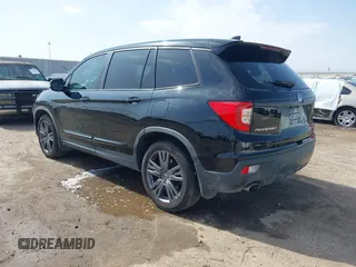 2019 Honda Passport EX-L with VIN 5FNYF7H59KB003011, listed as a IAAI auction lot 41563219 with 78,239 mi miles and . Bid and sale history available at carsss.com. Image 3.