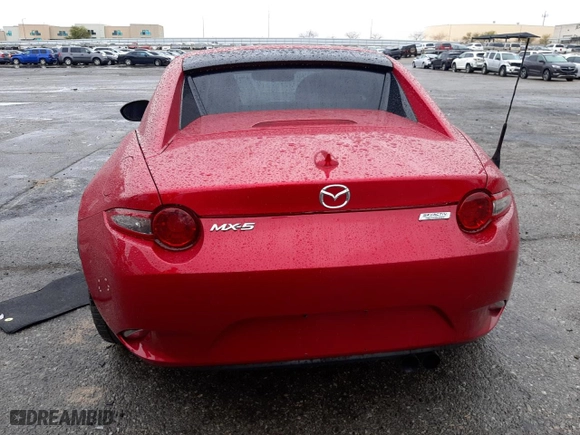 2017 Mazda MX-5 Miata RF Grand Touring with VIN JM1NDAM72H0104797, listed as a Copart auction lot 43867174 with 48,630 mi miles. Bid and sale history available at carsss.com. Image 6.