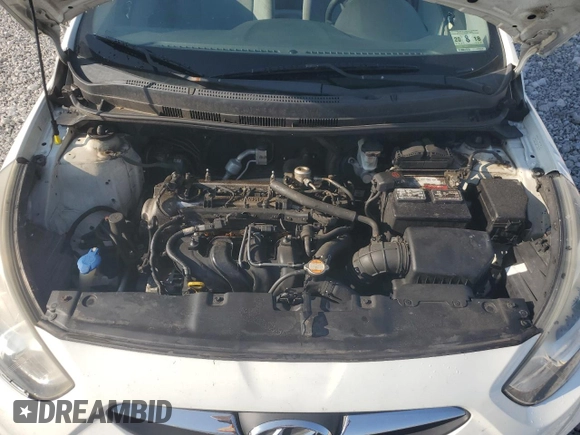 2012 Hyundai Accent SE with VIN KMHCU5AE4CU009351, listed as a Copart auction lot 61963395 with 138,384 mi miles and Clean title. Bid and sale history available at DreamBid. Image 11.