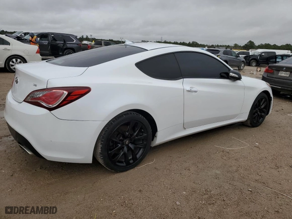 2015 Hyundai Genesis Coupe 3.8L Ultimate with VIN KMHHU6KJ1FU123285, listed as a Copart auction lot 45184445 with 126,269 mi miles and Clean Title. Bid and sale history available at carsss.com. Image 3.