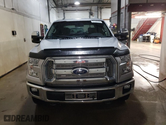 2017 Ford F-150 XL with VIN 1FTEW1EG8HKD36107, listed as a Copart auction lot 46004555 with 129,387 mi miles and Clean Title. Bid and sale history available at carsss.com. Image 5.