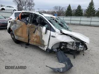 2017 Ford Escape Titanium with VIN 1FMCU9JD7HUC92043, listed as a Copart auction lot 52312455 with 0 mi miles and Non Repairable. Bid and sale history available at carsss.com. Image 4.