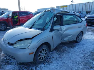 2002 Toyota Prius with VIN JT2BK12U520063437, listed as a IAAI auction lot 41381951 with 1 mi miles. Bid and sale history available at carsss.com. Image 16.