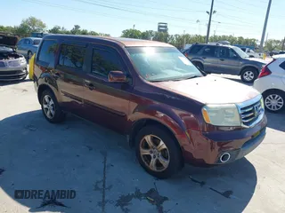 2013 Honda Pilot EX-L with VIN 5FNYF3H52DB028070, listed as a IAAI auction lot 41784152 with 219,867 mi miles. Bid and sale history available at carsss.com. Image 1.