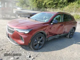 2021 Buick Envision Preferred with VIN LRBFZMR46MD109752, listed as a Copart auction lot 69614944 with 23,800 mi miles and Salvage Title. Bid and sale history available at carsss.com. Image 1.