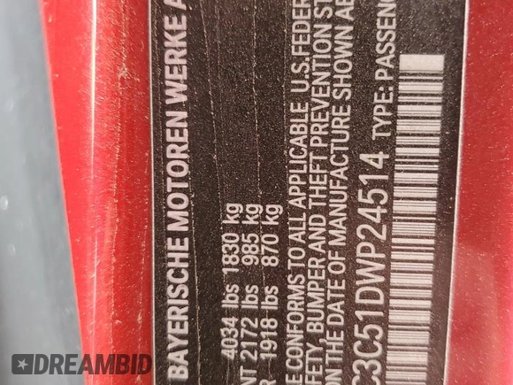 2013 MINI Countryman S z VIN WMWZC3C51DWP24514, wystawiony jako Copart lot #50951945 z przebiegiem 156 156 mil mil oraz Szkoda całkowita • Salvage title. Historia ofert i sprzedaży dostępna na DreamBid. Obrazek 15.