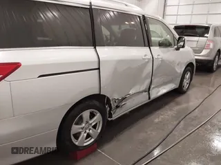 2016 Nissan Quest SL with VIN JN8AE2KP0G9157260, listed as a IAAI auction lot 41938589 with 118,851 mi miles and . Bid and sale history available at DreamBid. Image 6.