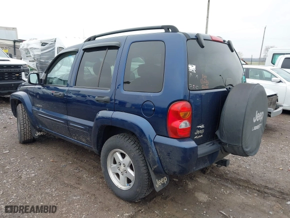 2004 Jeep Liberty Limited with VIN 1J4GL58K34W112569, listed as a IAAI auction lot 42021937 with 181,814 mi miles. Bid and sale history available at carsss.com. Image 3.
