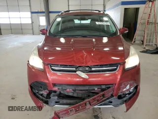 2014 Ford Escape Titanium with VIN 1FMCU9J90EUB52021, listed as a Copart auction lot 51445755 with 122,471 mi miles and Salvage Title. Bid and sale history available at DreamBid. Image 5.